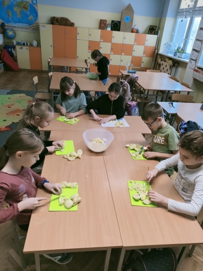 uczniowie