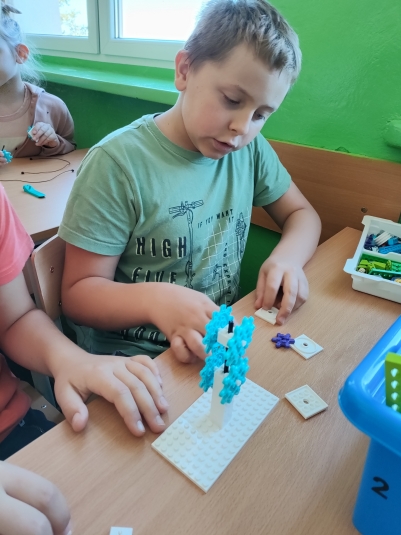 uczniowie podczas zaj